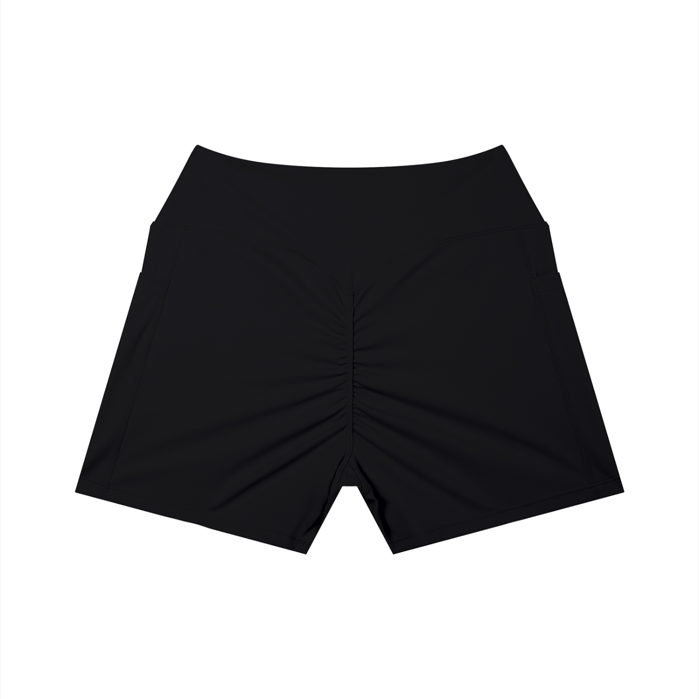 SKULLBALL GIRLIE POP HIGH RISE POCKET YOGA SHORTS