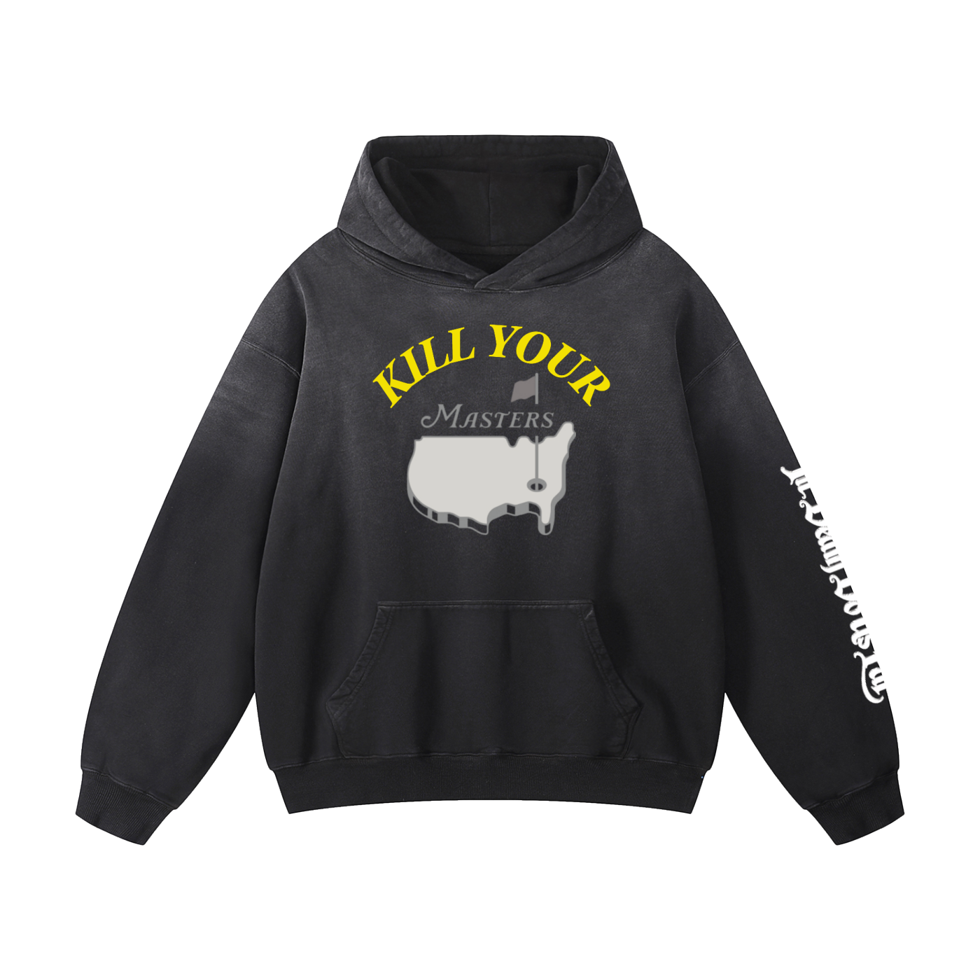 YINZ GOLF KYM TATTED SLEEVE HOODIE