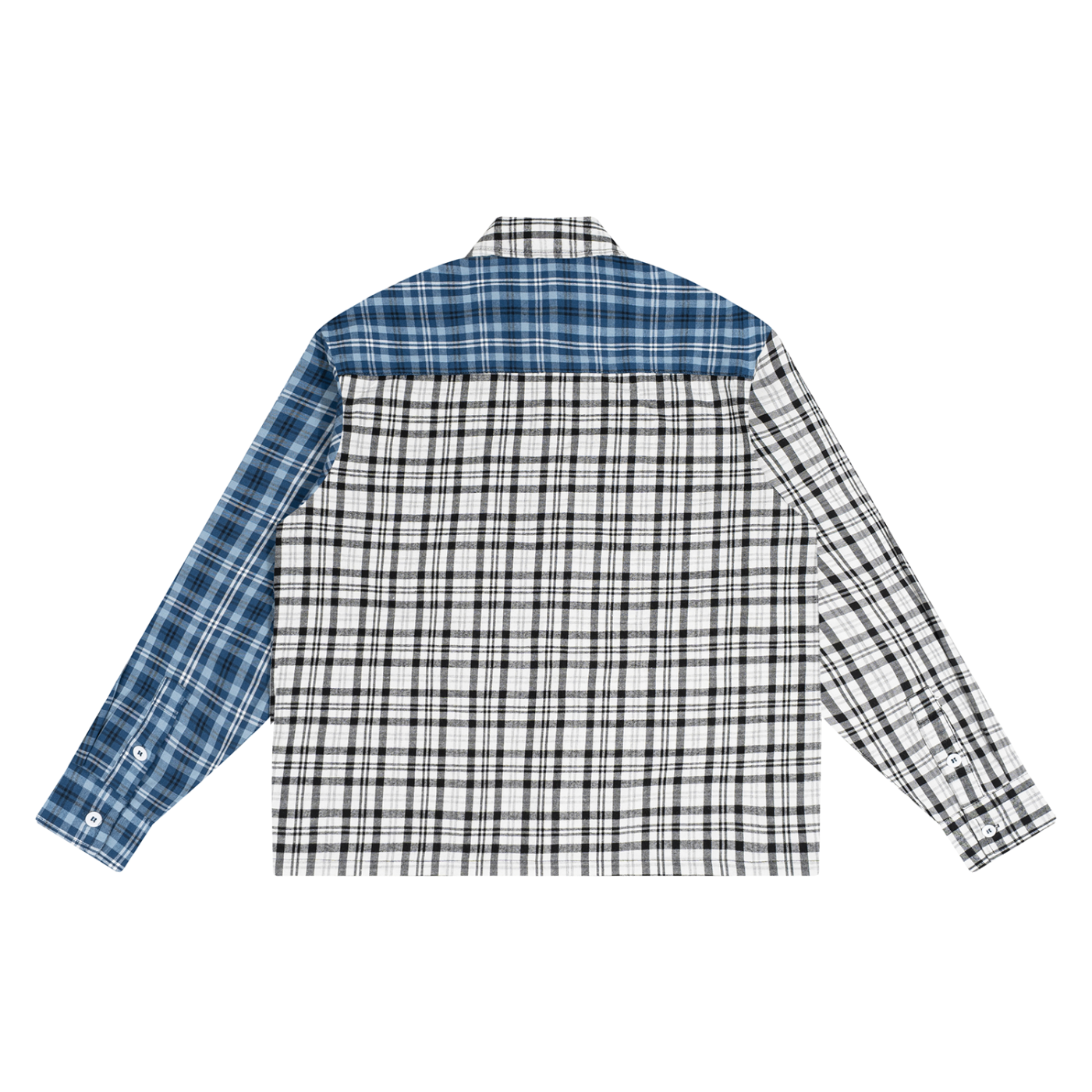 SKULLBALL PLAID DAD SHIRT