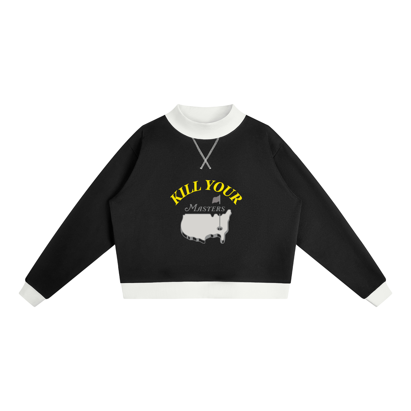 KYM WOMENS MOCK NECK SWEATSHIRT
