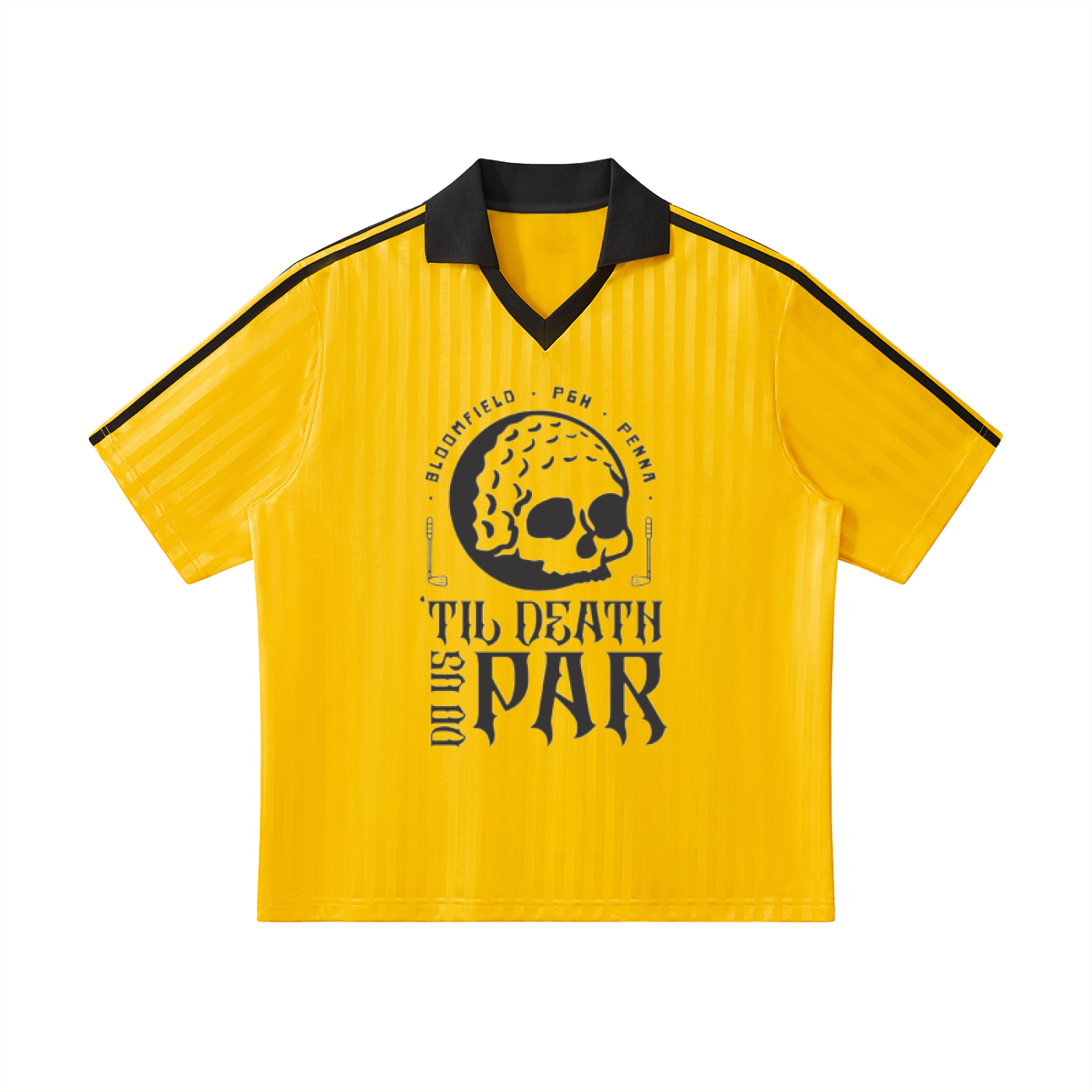 TIL DEATH DO US PAR SZN 2 YINZ GOLF UNISEX JERSEY