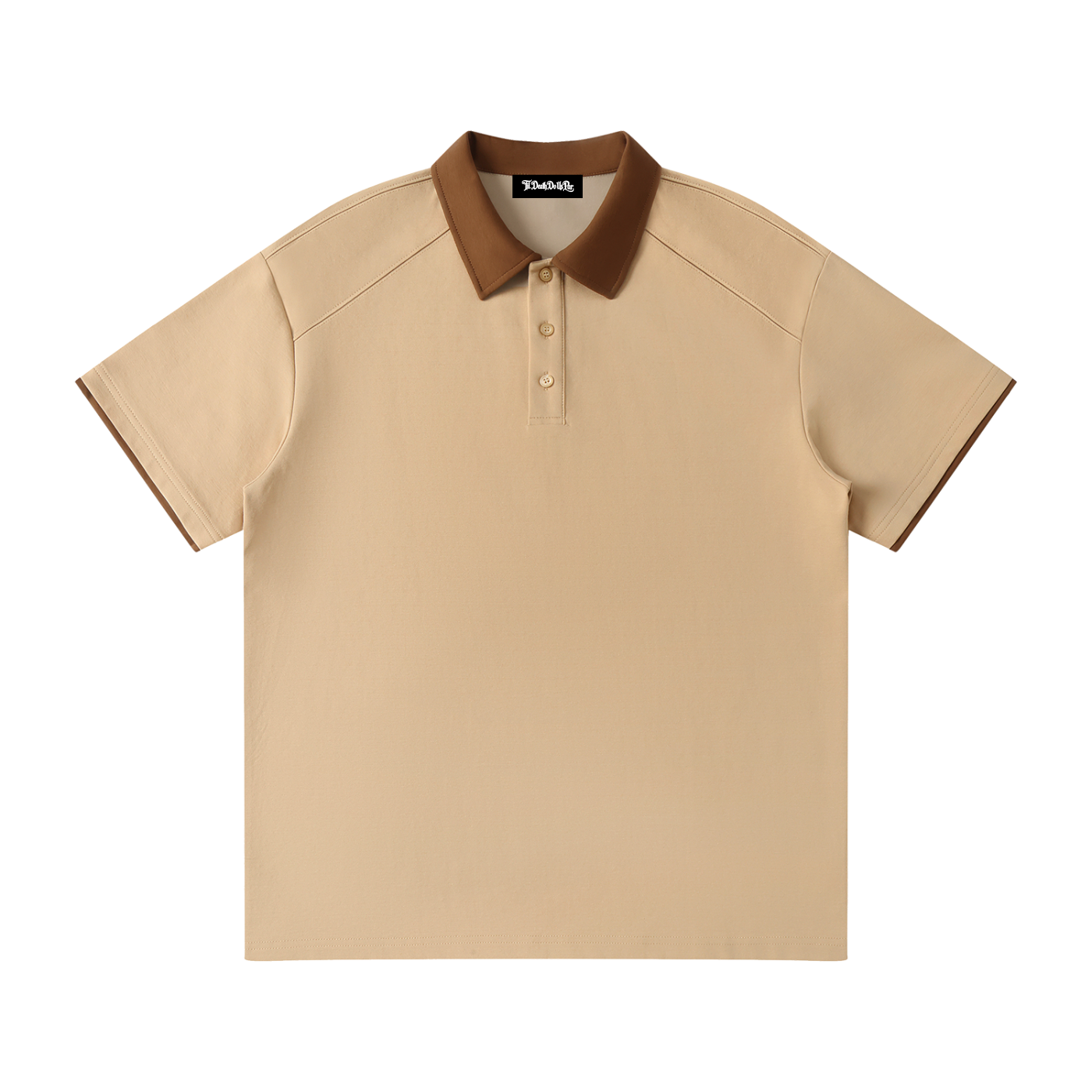 TIL DEATH DO US PAR DEADLY BASICS ESSENTIAL OVERSIZE GOLF POLO