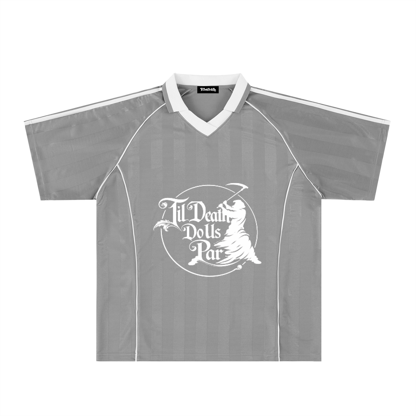 TIL DEATH DO US PAR SZN 2 REAPER UNISEX OVERSIZED POLO JERSEY