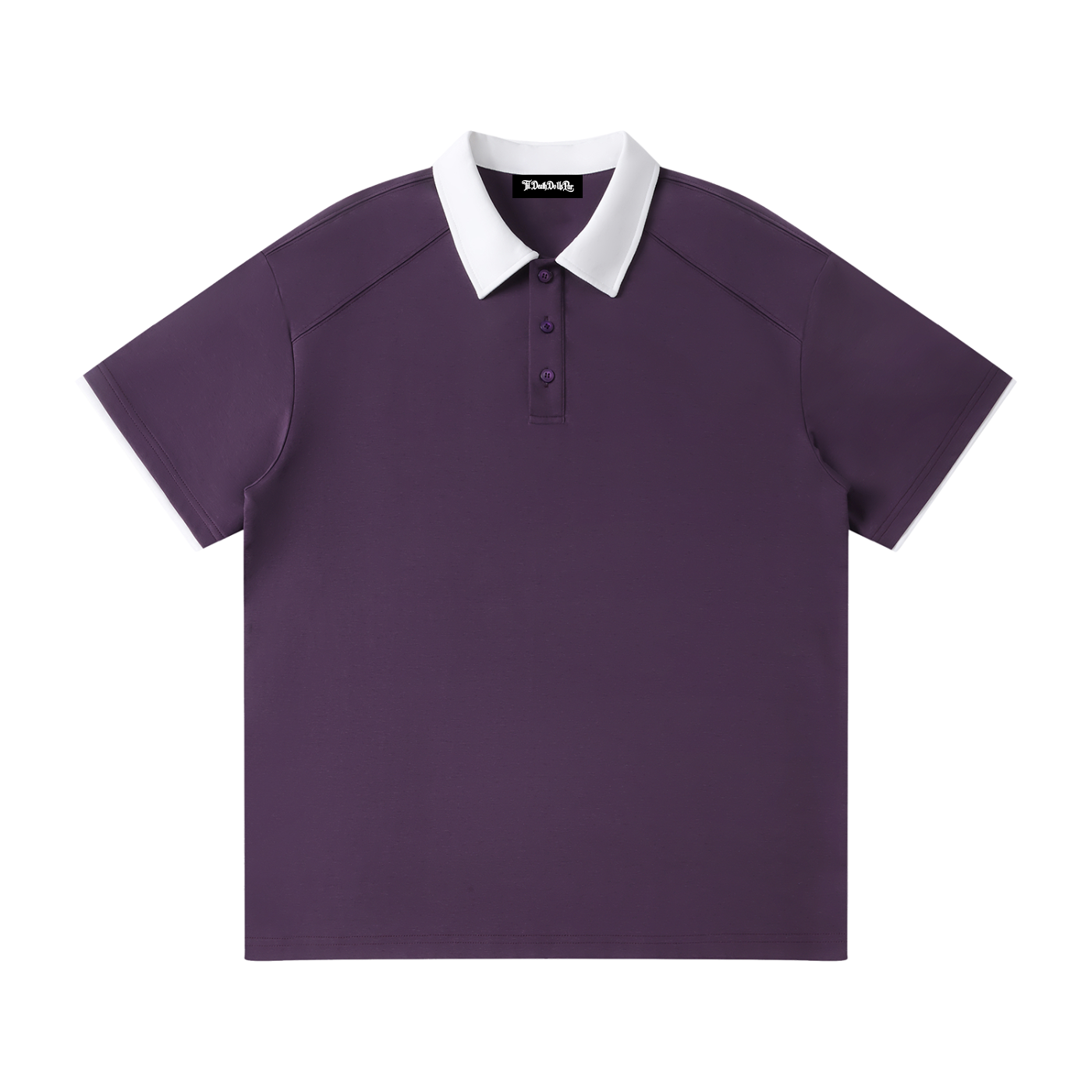 TIL DEATH DO US PAR DEADLY BASICS ESSENTIAL OVERSIZE GOLF POLO