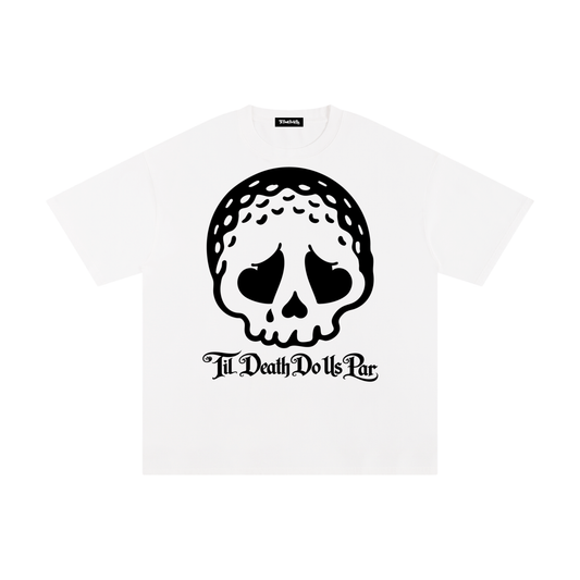 SKULLBALL TDDUP PLAIN WHITE T
