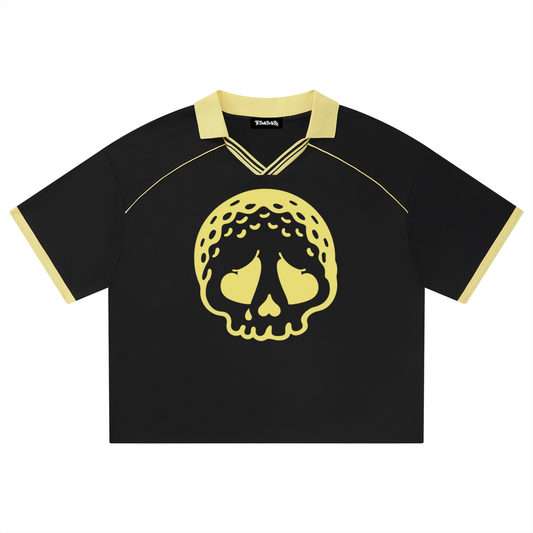 THE DUDE SKULLBALL BOWLING JERSEY