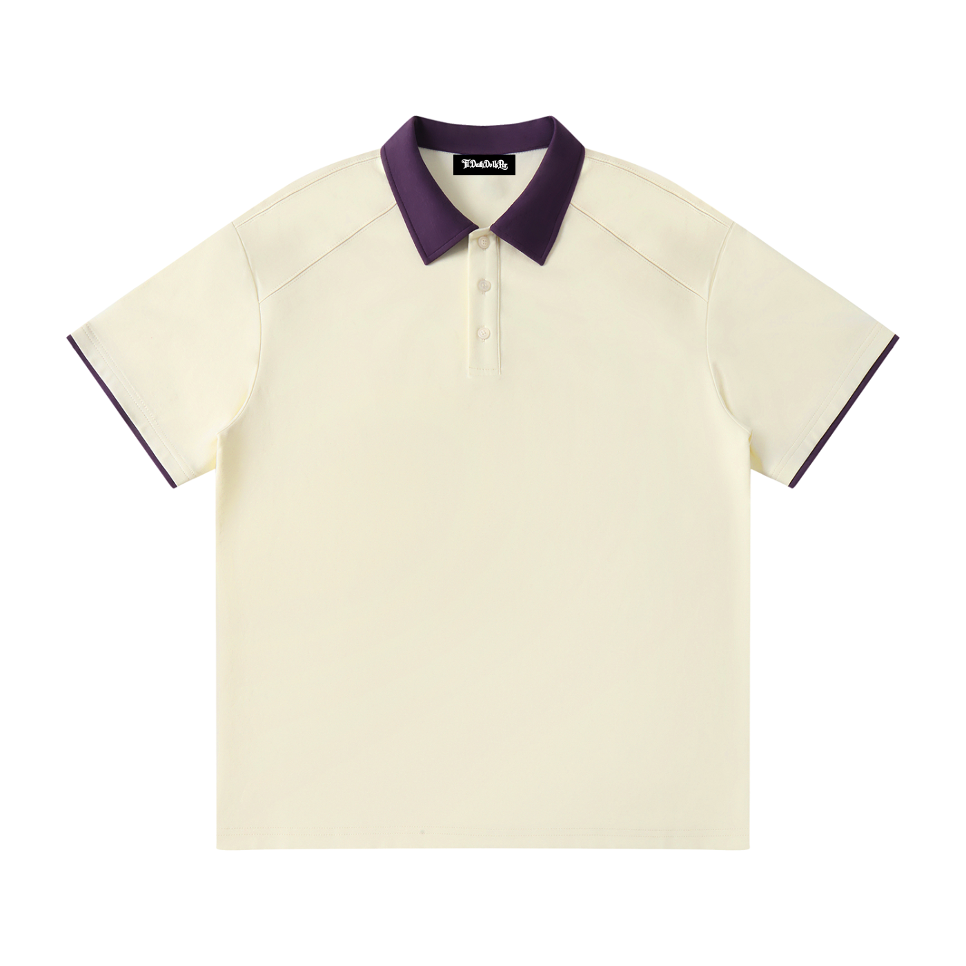 TIL DEATH DO US PAR DEADLY BASICS ESSENTIAL OVERSIZE GOLF POLO